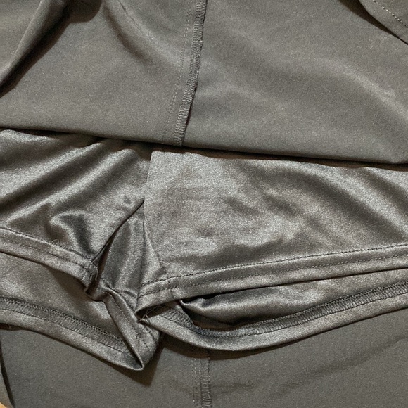 Black Activewear Drawstring Black Lightweight Skort 16 - Picture 7 of 9